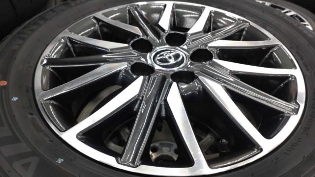 ☆新品タイヤ付☆ トヨタ ヴォクシー/80系 前期 純正ホイール + DUNLOP WINTERMAXX WM03