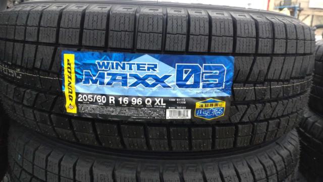 ☆新品タイヤ付☆ トヨタ ヴォクシー/80系 前期 純正ホイール + DUNLOP WINTERMAXX WM03