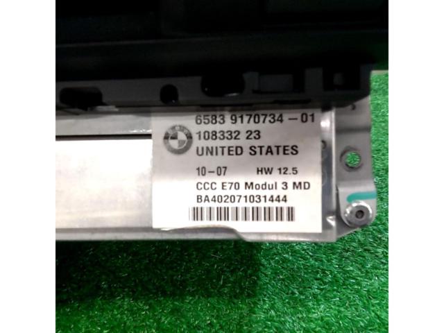 Wakeari
BMW
X5
E70
Genuine CCC Navigation Unit/CD/DVD Player