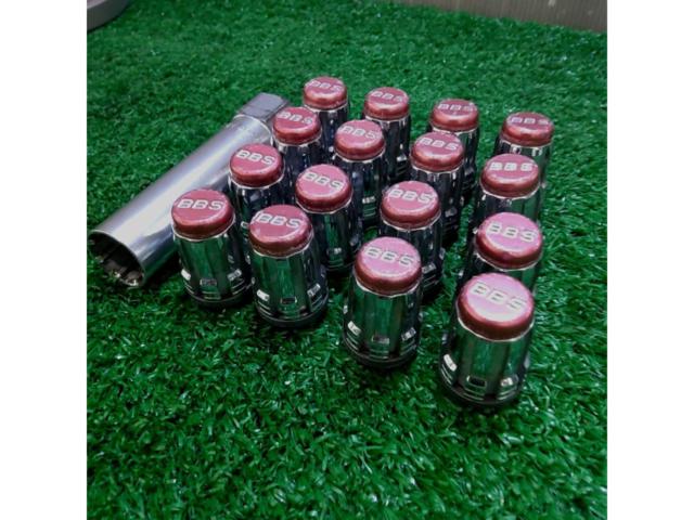 BBS
RACING
LUG
NUT
KIT
Red/M12xP1.25/16 pieces
PLGM125BKR