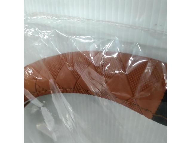 ステアリングカバー Black&Brown 直径:約370mm