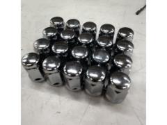 テーパー座ホイールナット M12xP1.25/19HEX/20個/シルバー
