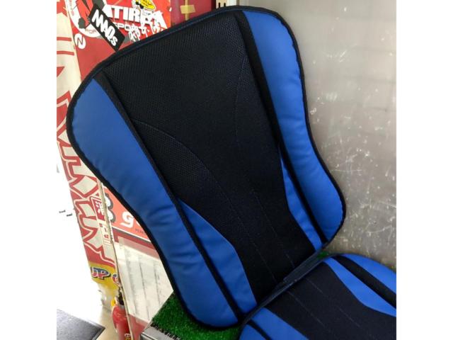 ワケアリ シートクッション ブラックxブルー