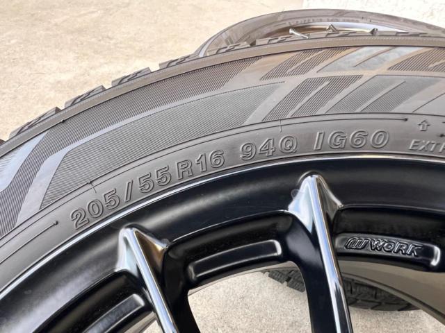 WORK IMPORT LABEL WIL-01F+ YOKOHAMA iceGUARD iG60