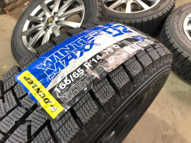 ☆新品国産スタッドレスタイヤ付き☆MARUKA SERVICE MANARAY SPORT EUROSPEED X10 + DUNLOP WINTERMAXX WM02