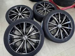 ★新品タイヤ付き!!!!★weds LEONIS VX + KENDA KR32