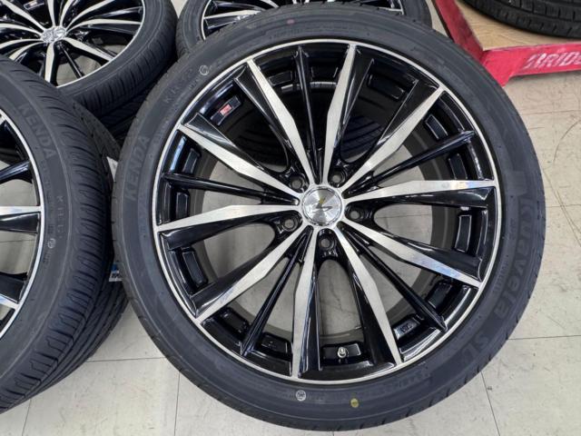 ★新品タイヤ付き!!!!★weds LEONIS VX + KENDA KR32