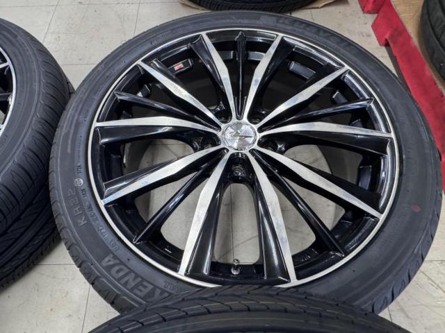 ★新品タイヤ付き!!!!★weds LEONIS VX + KENDA KR32