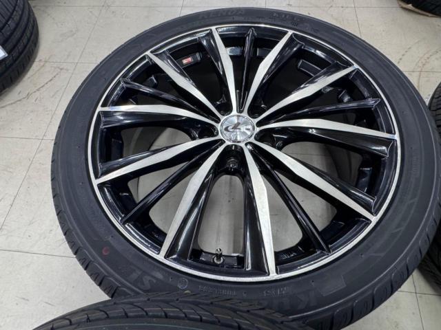 ★新品タイヤ付き!!!!★weds LEONIS VX + KENDA KR32