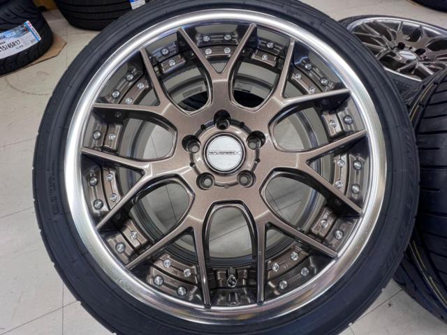 Brand new tires included!!!! weds
MAVERICK
1307M
+
DUNLOP
DIREZZA
DZ102