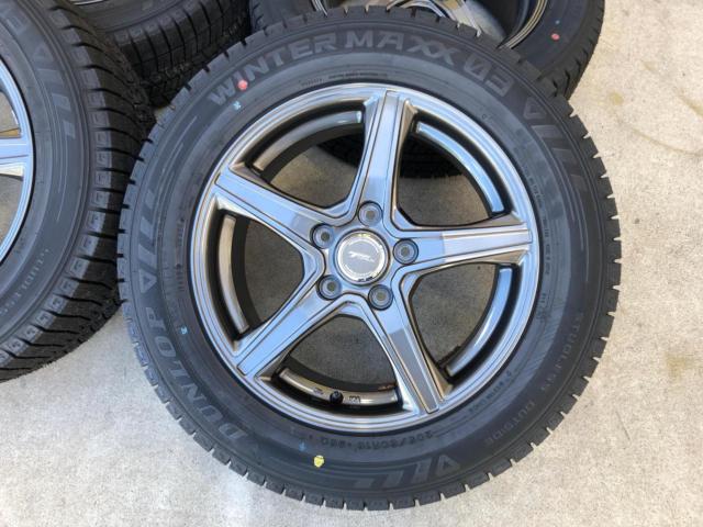 BRIDGESTONE TOPRUN VR5 + DUNLOP WINTERMAXX WM03 ☆新品国産スタッドレスタイヤSet☆