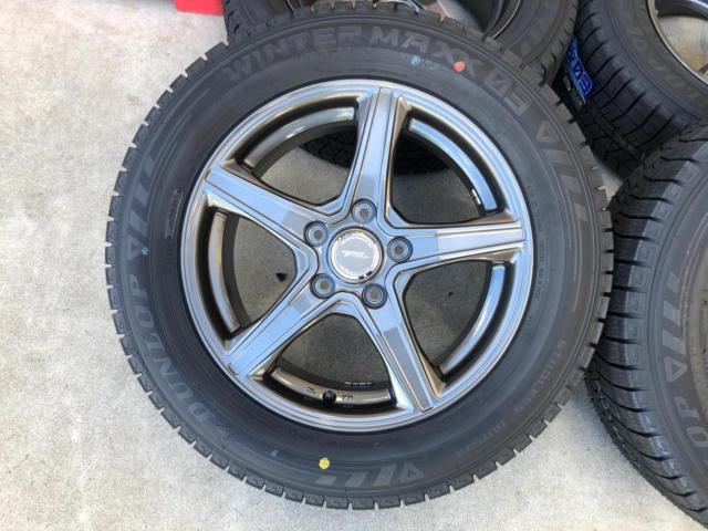 BRIDGESTONE TOPRUN VR5 + DUNLOP WINTERMAXX WM03 ☆新品国産スタッドレスタイヤSet☆