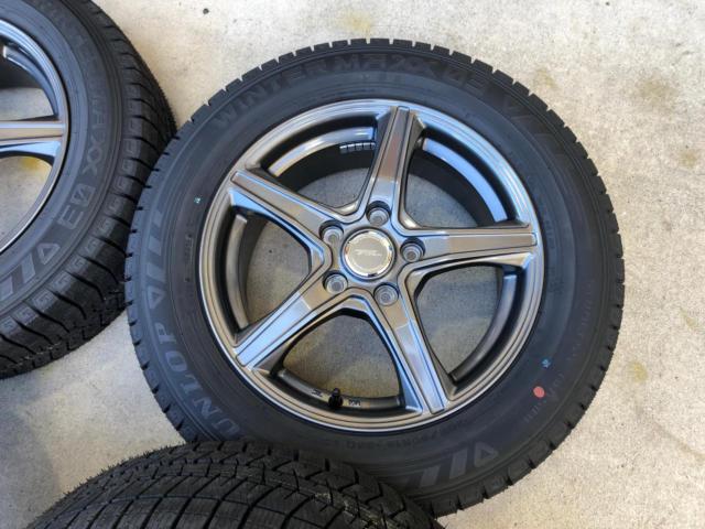 BRIDGESTONE TOPRUN VR5 + DUNLOP WINTERMAXX WM03 ☆新品国産スタッドレスタイヤSet☆