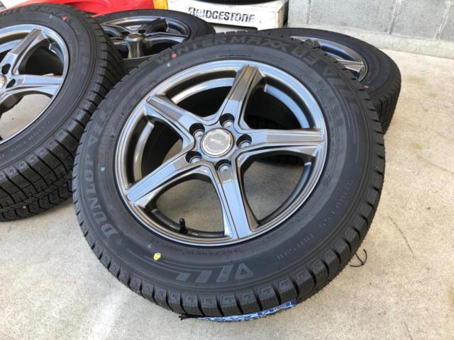BRIDGESTONE TOPRUN VR5 + DUNLOP WINTERMAXX WM03 ☆新品国産スタッドレスタイヤSet☆