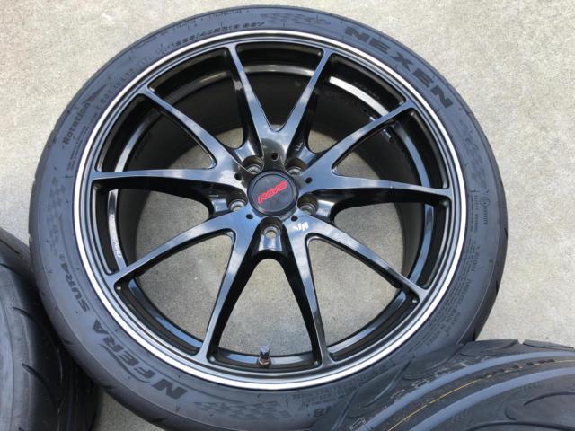 ★新品ハイグリップタイヤ付き!!!★RAYS VOLK RACING G25 + NEXEN NFERA SUR4G TW200