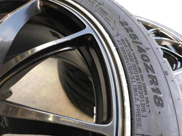 ★新品ハイグリップタイヤ付き!!!★RAYS VOLK RACING G25 + NEXEN NFERA SUR4G TW200