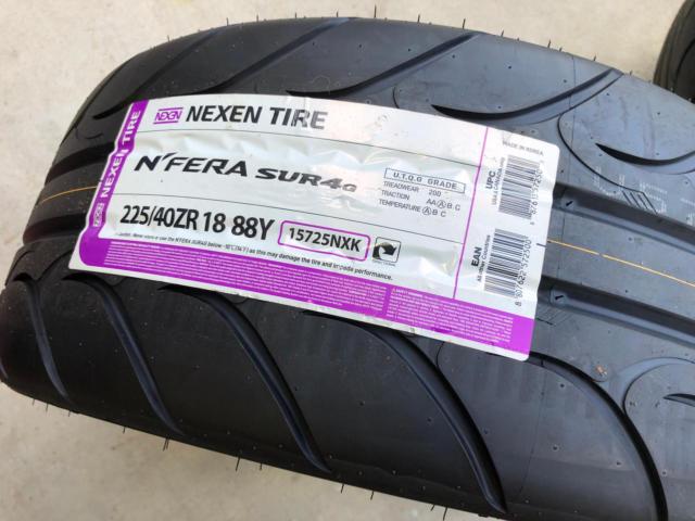 ★新品ハイグリップタイヤ付き!!!★RAYS VOLK RACING G25 + NEXEN NFERA SUR4G TW200