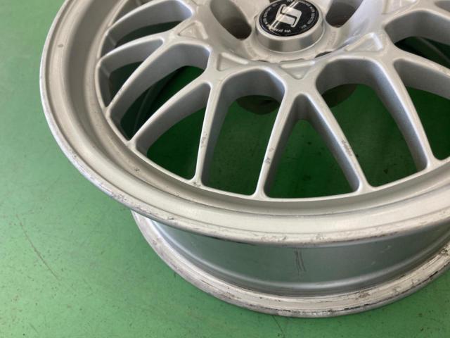 NISSAN ステージア260RS 純正OP BBS製鍛造 リアホイール4本