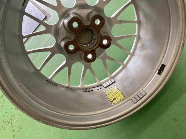 NISSAN ステージア260RS 純正OP BBS製鍛造 リアホイール4本