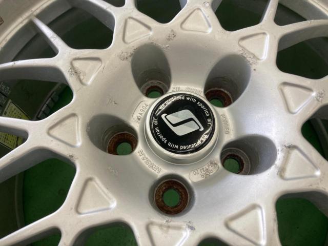 NISSAN ステージア260RS 純正OP BBS製鍛造 リアホイール4本