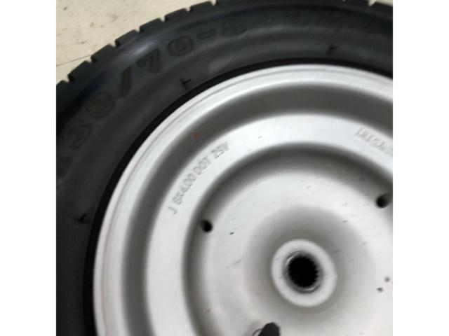 【ジャイロキャノピー/TA0#】HONDA 純正リアタイヤホイールセット