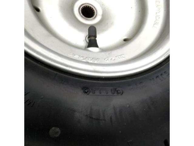 【ジャイロキャノピー/TA0#】HONDA 純正リアタイヤホイールセット