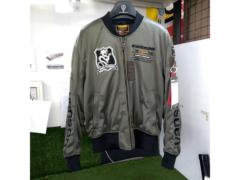 【サイズ:XL】Vanson MA-1メッシュジャケット【VS578RS-S2601-MA-1】