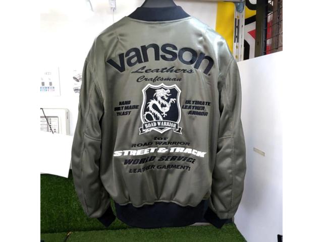 【サイズ:XL】Vanson MA-1メッシュジャケット【VS578RS-S2601-MA-1】