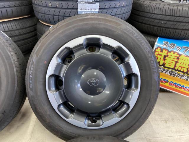 TOYOTA シエンタ/MXPL10 Zグレード純正ホイール+ BRIDGESTONE ECOPIa  EP150 185/65R15 88S