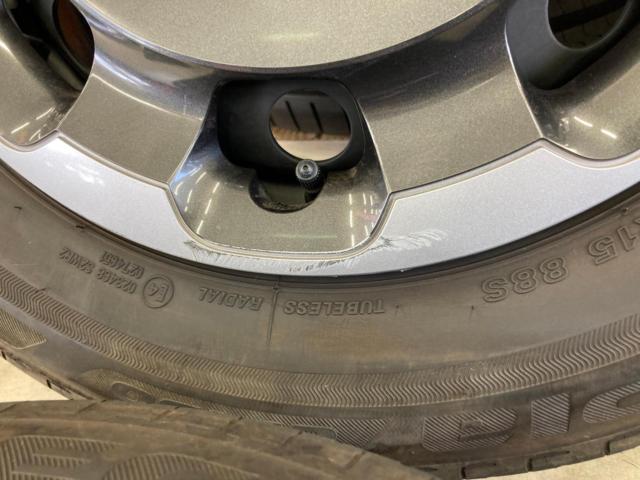 TOYOTA シエンタ/MXPL10 Zグレード純正ホイール+ BRIDGESTONE ECOPIa  EP150 185/65R15 88S