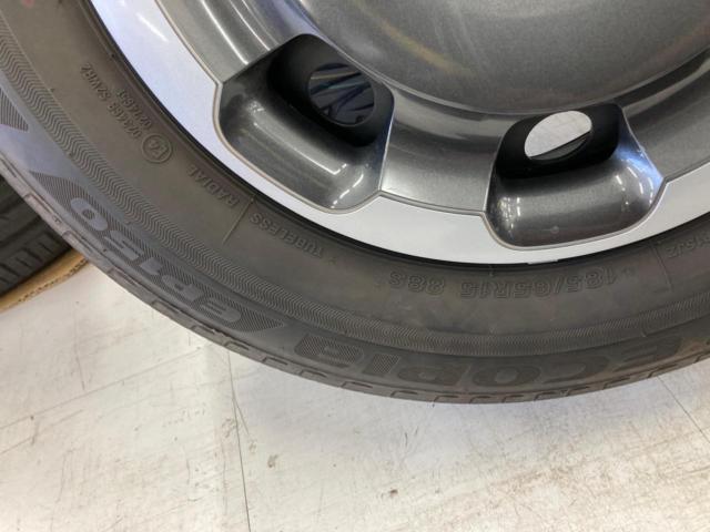 TOYOTA シエンタ/MXPL10 Zグレード純正ホイール+ BRIDGESTONE ECOPIa  EP150 185/65R15 88S