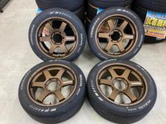 RAYS VOLK RACING TE37SB + YOKOHAMA PARADA PA03 225/50R18C 107/105H