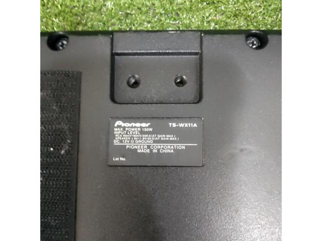 carrozzeria TS-WX11A アンプ内蔵パワードサブウーハー