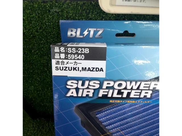 BLITZ
SUS
POWER
AIR
FILTER
LM
Genuine replacement type
For Suzuki