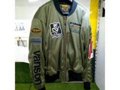 【XLサイズ】 Vanson×2りんかん MA-1 MESH JACKET