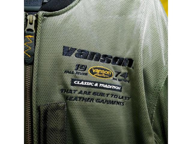 【XLサイズ】 Vanson×2りんかん MA-1 MESH JACKET
