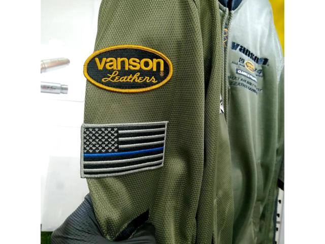 【XLサイズ】 Vanson×2りんかん MA-1 MESH JACKET