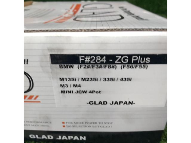 GLAD JAPAN BMW MINI用 ブレーキパッド F#284 - ZG Plus
