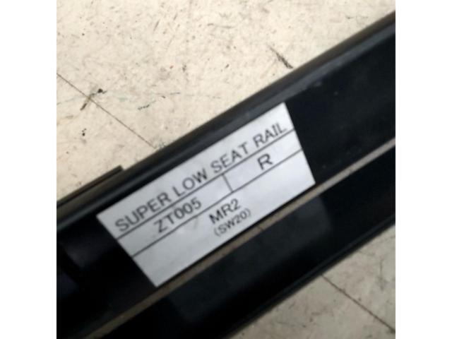 メーカー不明 サイド止め シートレール MR2 SW20型 運転席側 RH SUPER LOW SEAT RAIL ZT005