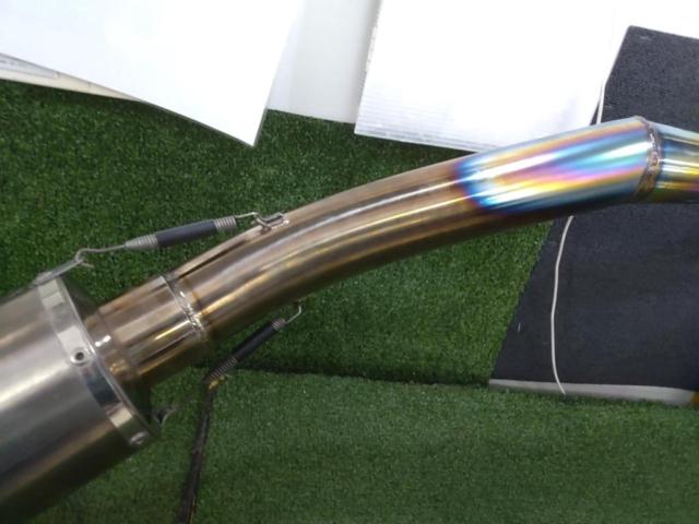 NASSERT 3D STD + メーカー不明 チタンエキゾーストパイプ【GSX1300R/隼 初期型】