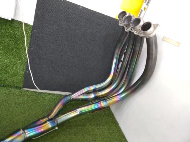 NASSERT 3D STD + メーカー不明 チタンエキゾーストパイプ【GSX1300R/隼 初期型】