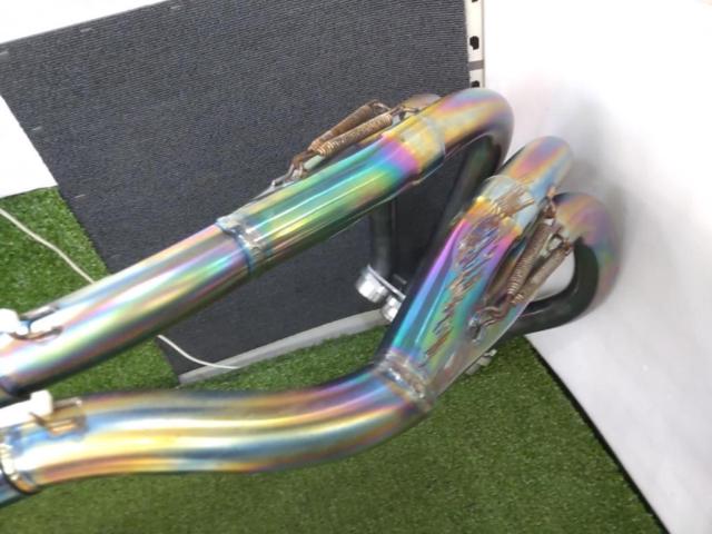 NASSERT 3D STD + メーカー不明 チタンエキゾーストパイプ【GSX1300R/隼 初期型】