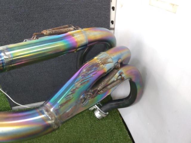 NASSERT 3D STD + メーカー不明 チタンエキゾーストパイプ【GSX1300R/隼 初期型】