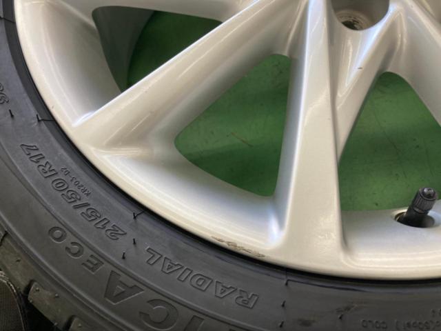 TOYOTA プリウスα/ZVW40 ツーリングセレクション純正アルミホイール  + KENDA KR203 215/50R17 95V