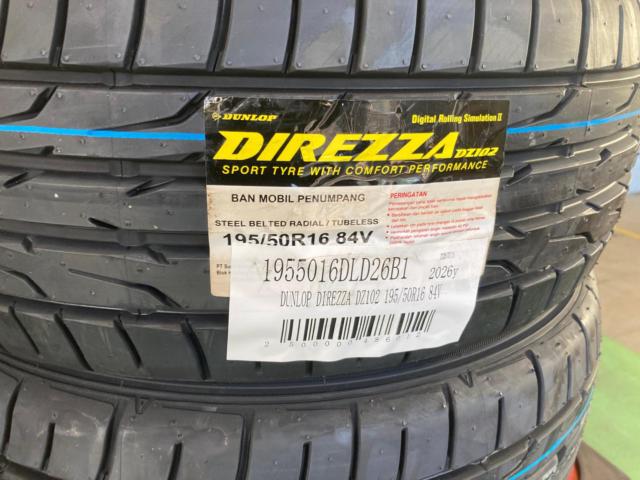 DUNLOP DIREZZA DZ102 195/50R16 84V