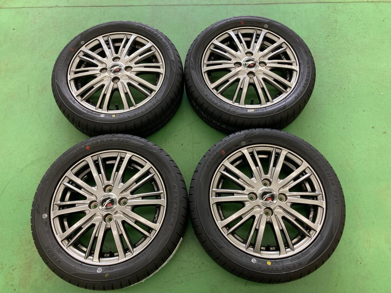 weds
Fang
TS10
+
KENDA
KR 203
165 / 55R14
72V