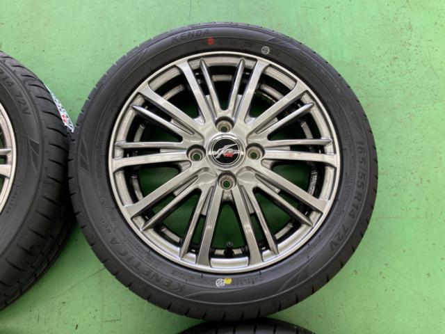 weds
Fang
TS10
+
KENDA
KR 203
165 / 55R14
72V