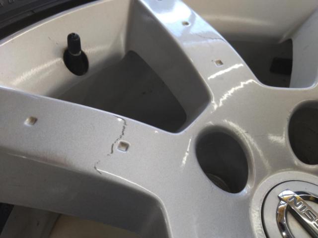 日産純正 フェアレディZ/Z33前期純正ホイール+NANKANG AS-1