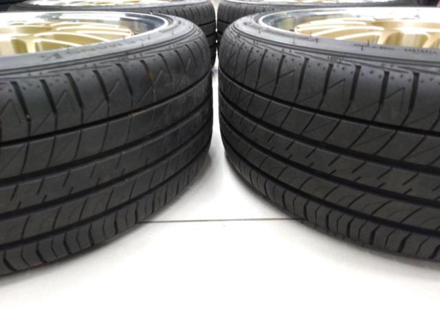 ★国産バリ溝高年式x王道鍛造メッシュxゴールド♪★BBS LM LM247+DUNLOP LEMANS V+