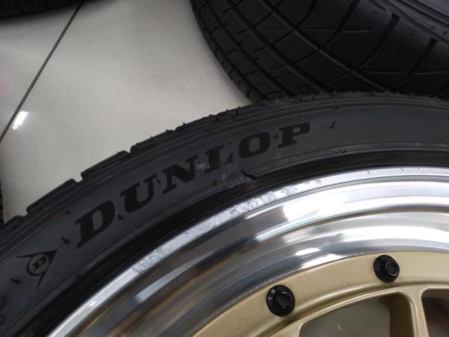 ★国産バリ溝高年式x王道鍛造メッシュxゴールド♪★BBS LM LM247+DUNLOP LEMANS V+